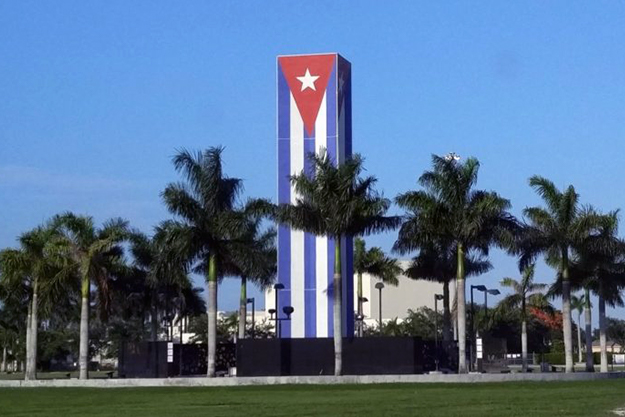 A Cuban Memorial stands at Florida International University (FIU) in Miami’s Sweetwater neighborhood